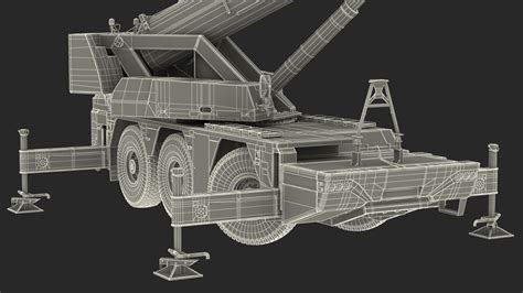 Mobile Crane Liebherr Working 3D Model $169 - .3ds .blend .c4d .fbx ...