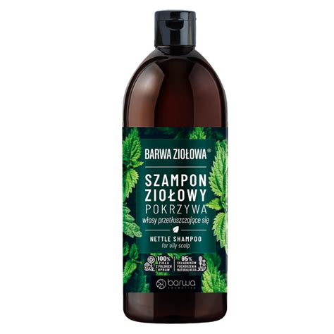 Szampon Ziołowy Pokrzywa 480 ml Barwa Ziołowa I sklep barwa