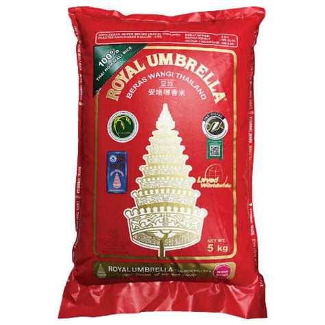 Royal Umbrella Premium Fragrant Rice 5kg Beras Wangi Jasmine Rice