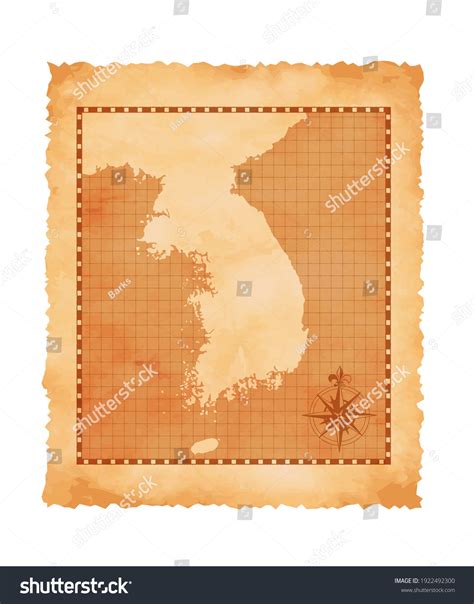 Old Vintage Japan Map Vector Illustration Stock Vector (Royalty Free) 1922492300 | Shutterstock