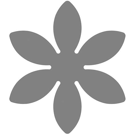 Трафарет цветка 5 лепестков: Как самому изготовить шаблон цветка 5 ...