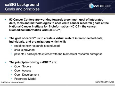 cabig data structures powerpoint    id
