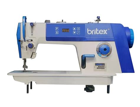 Single Needle Direct Drive Lock Stitch Sewing Machine New Type Of Body And Panel Britex Brand