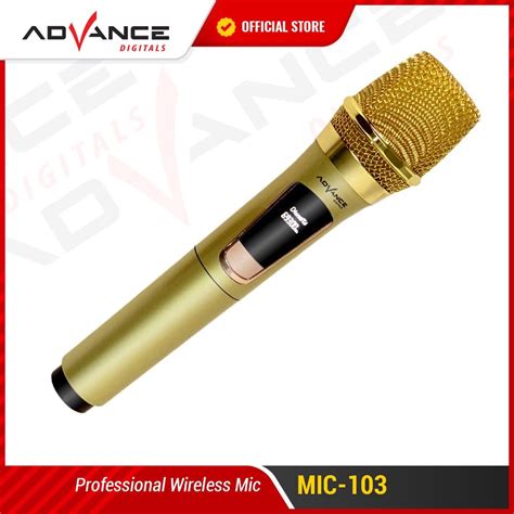 Advance Microphone Mic Professional Mic Wireless Single Mic Siplah