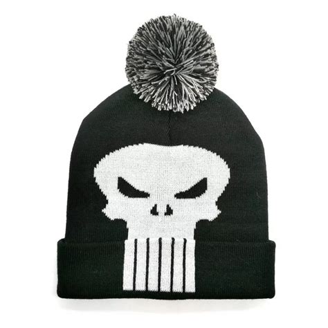 Marvel Comics Punisher Beanie Skull Heroes Inc