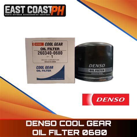 DENSO Oil Filter 260340 0680 For HYUNDAI ACCENT L4 GT GS Shopee