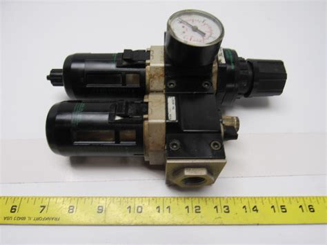 Ckd W L Filter Regulator Lubricator Npt Bullseye