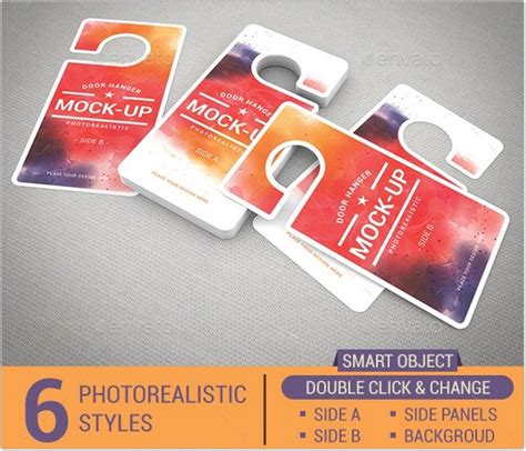 20+ Best Door Hanger Mockups For Presenting Design - Templatefor