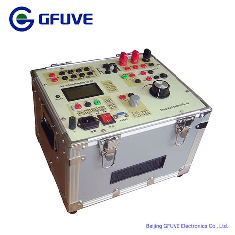 Gfuve Single Phase Universal Relaytestset Automatic Secondary Current