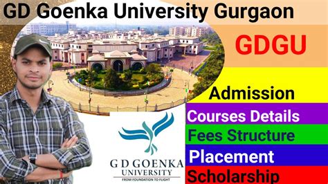 Gd Goenka University Gurgaon Ll Full Details Ll Review Youtube