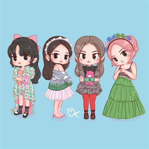 Mayko ️‍🔥🍫· ˚˖⋆ On Twitter In 2021 Cute Cartoon Wallpapers Blackpink