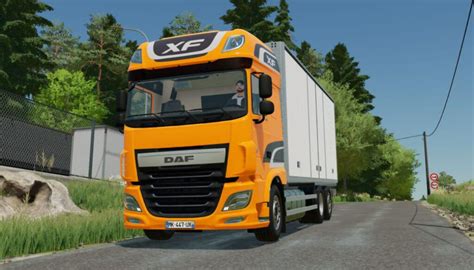 Packen Sie DAF XF 106 LKW und Anhänger LS22 Mods de