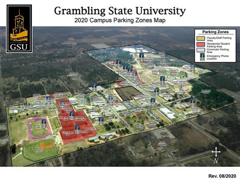 Grambling State University Campus Map - Map