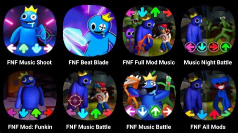 FNF Rainbow Friends FNF Alphabet Lore FNF Beat Blade Music Night