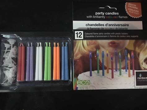 VELA LLAMA DE COLORES CHICA X12 - Led Moments