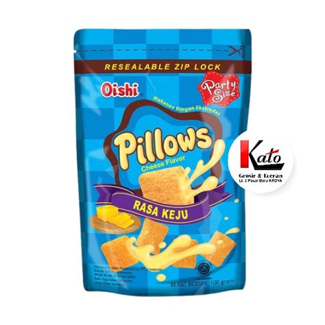 Jual Oishi Pillows Snack Isi Rasa Keju 100g Shopee Indonesia