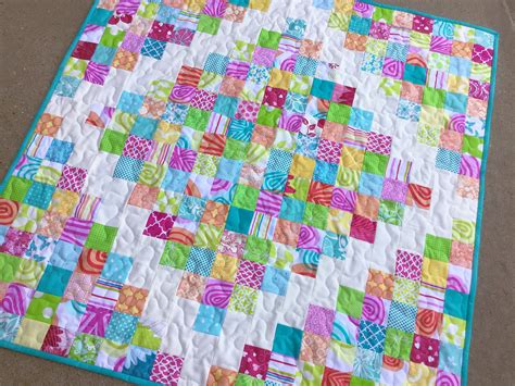 Rainbow Baby Quilt Modern Baby Quilt Crib Quilt Baby - Etsy