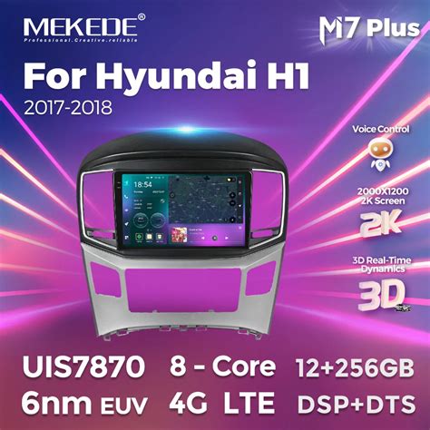 MEKEDE M7 Plus AI Voice Wireless CarPlay Android Auto Radio For Hyundai