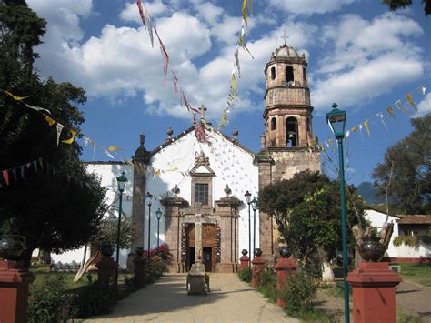 Santa Fe De La Laguna El Pueblo Hospital Quadrat N Michoac N