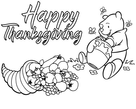 Disney Thanksgiving Coloring Pages 10 Free Pdf Printables Printablee