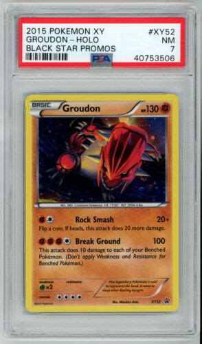 Pok Mon Tcg Groudon Xy Xy Holo Promo Promo For Sale Online Ebay