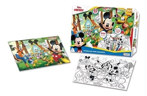 Rompecabezas Super Gigante Piso Mickey Disney Puzzle Spidey MercadoLibre