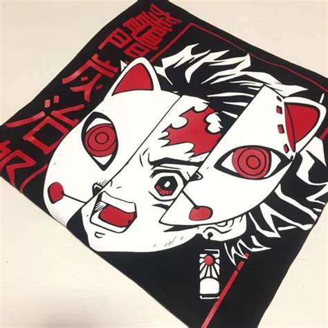 Remera Anime Kimetsu No Yaiba Demon Slayer Tanjiro Kamado En Venta En