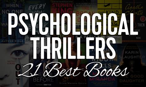 21 Best Psychological Thriller Books You Need To Read