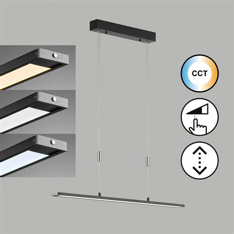 Suspension LED hauteur réglable variateur CCT 90 cm x 6 cm