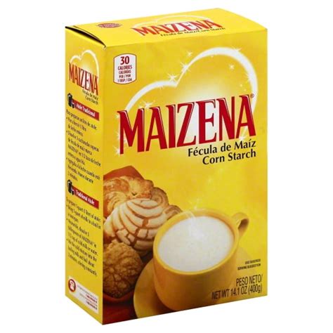 Maizena Unflavored Corn Starch Powder 14 1 Oz Regular Box Walmart