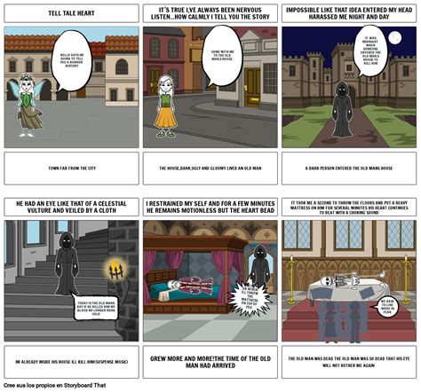 El Corazon Delator Storyboard Por Cd F A