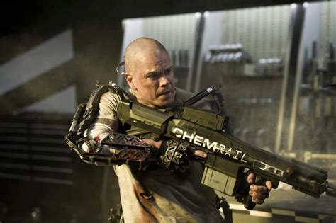 New Matt Damon Picture For Elysium