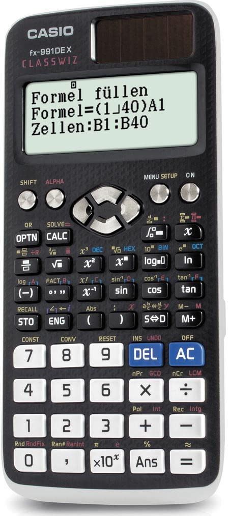 Mua Casio Fx De X Classwiz Scientific Calculator With Natural