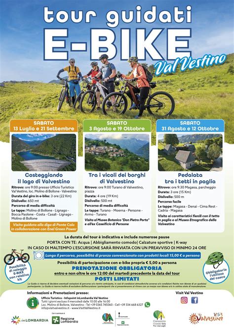 Tour Guidati E Bike Visit Val Vestino