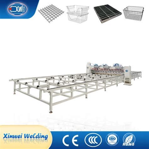 Wire Mesh Fencing Projection China Automatic Inverter Multi Head Gantry