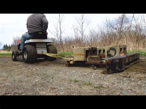 Homemade Driveway Grader Plans