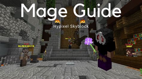 Mage Guide For Dungeons Hypixel Skyblock Youtube