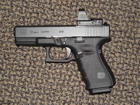 GLOCK GEN 4 MODEL 19 MOS 9 MM PISTOL WITH LEUPOLD DELTA POINT PRO SIGHT