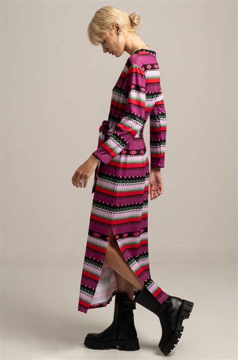 Maze Long Dress