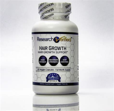 Grow Longer Thicker Hair With Verified Research Hair Growth Supplements