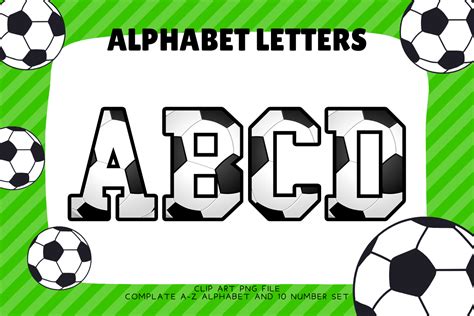 Alfabeto Futebol Esporte Png Soccer Football Sport Alphabet Png Love