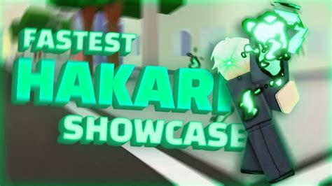 Fastest Hakari Showcase In Jujutsu Shenanigans Roblox Youtube