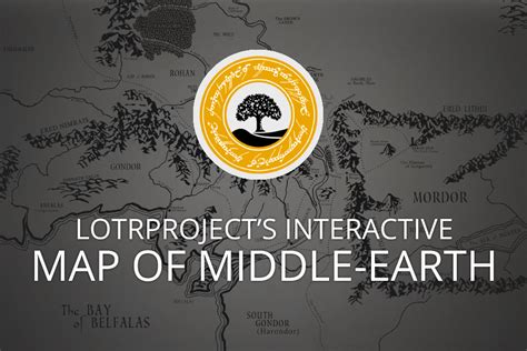 Interactive Map Of Middle Earth Rings Of Power Edusvetgobgt