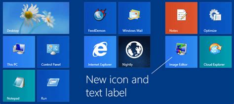 How to Change Icons and Text Labels (Names) of Start Screen Tiles in ...