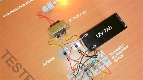 6v To 12v Inverter Circuit Diagram