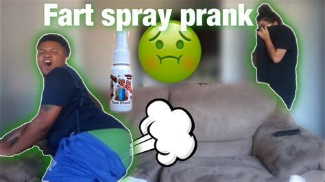 Extreme Fart Spray Prank On My Gf Hilarious Reaction Youtube