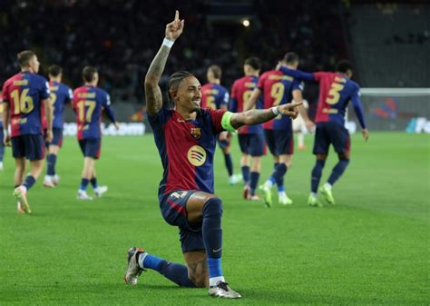 Raphinha Hat Trick Helps Barca Thrash Bayern In Champions League