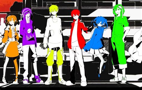 Обои аниме персонажи Kagerou Project Проект знойный Туман Проект