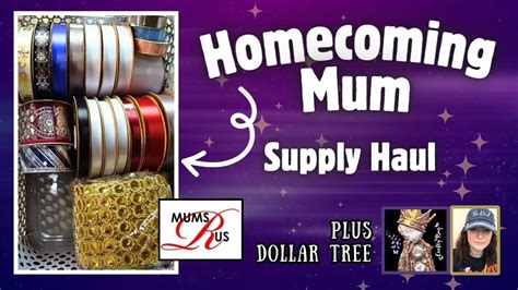 Homecoming Mum Supply Haul Unboxing Including Prices And How To Order