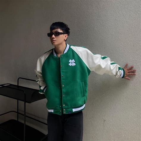 Áo khoác varsity jacket Big Logo V2 unisex nam nữ form rộng nhiều màu